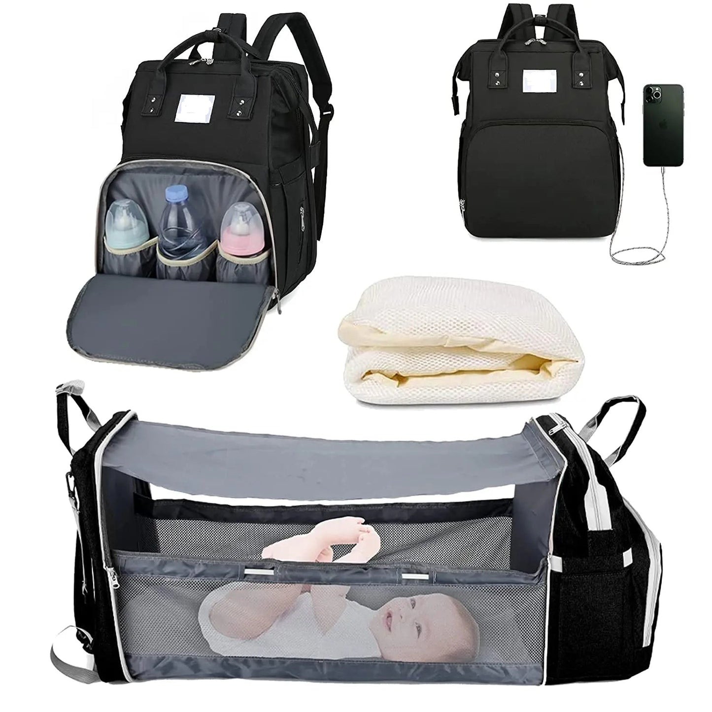 Sac à langer 3-en-1
